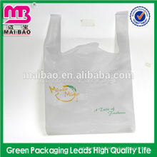 T-shirt bag one-time shopping bag for vegetable / fruit / bread carrier bag odorless non-toxic